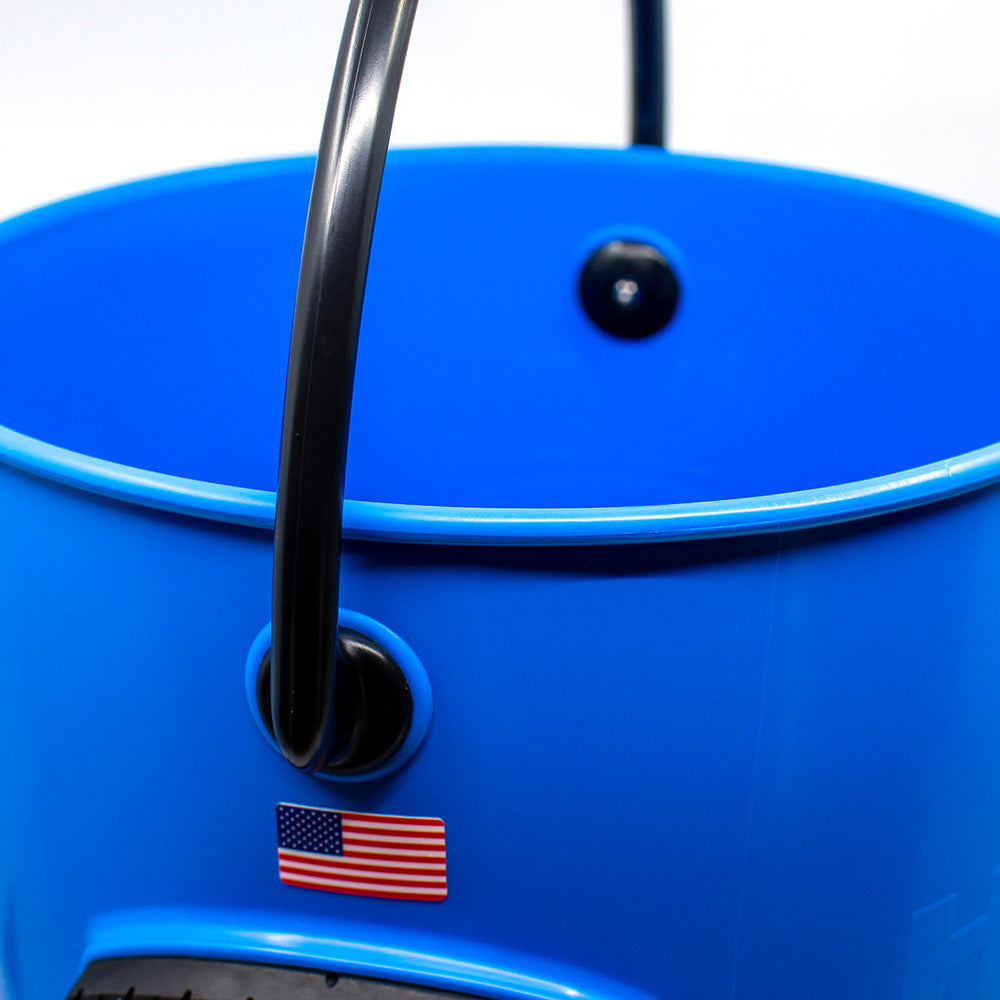 HUCK Performance Bucket - Black n Blue - Blue w/Black Handle [19243]