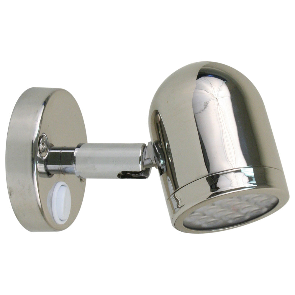 Scandvik LED 304 Stainless Steel LED Reading Light - 8-30V [19053P]