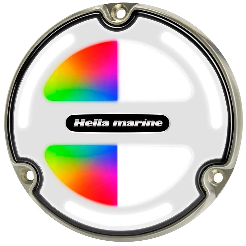 Hella Marine Apelo A3 RGBW Underwater Light - Bronze - White Lens [016831001]