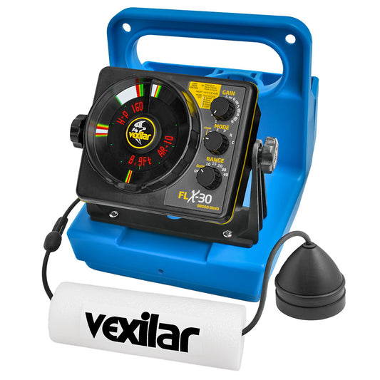 Vexilar FLX-30 Genz Pack w/Broad Band Ice Ducer  Vexilar Lithium Battery [GPLI30BB]