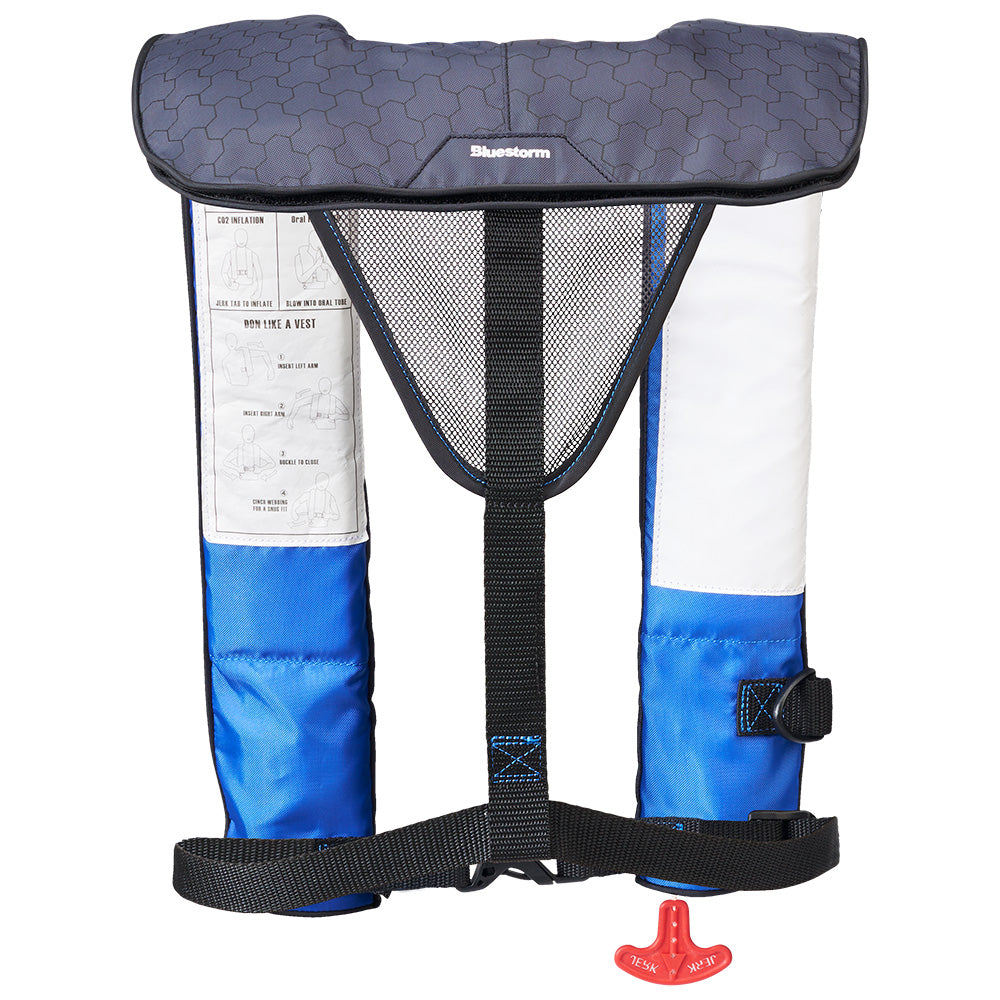 Bluestorm Cirrus 26 Auto/Manual Type V Inflatable PFD - Deep Blue [SL6F-21-BLU]